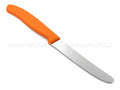 Нож Victorinox 6.7836.L119 сталь X50CrMoV15, рукоять PP orange