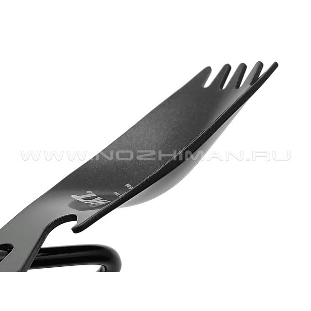 CRKT многофункциональная ложка-вилка 9085K Iota Black сталь 2CR13