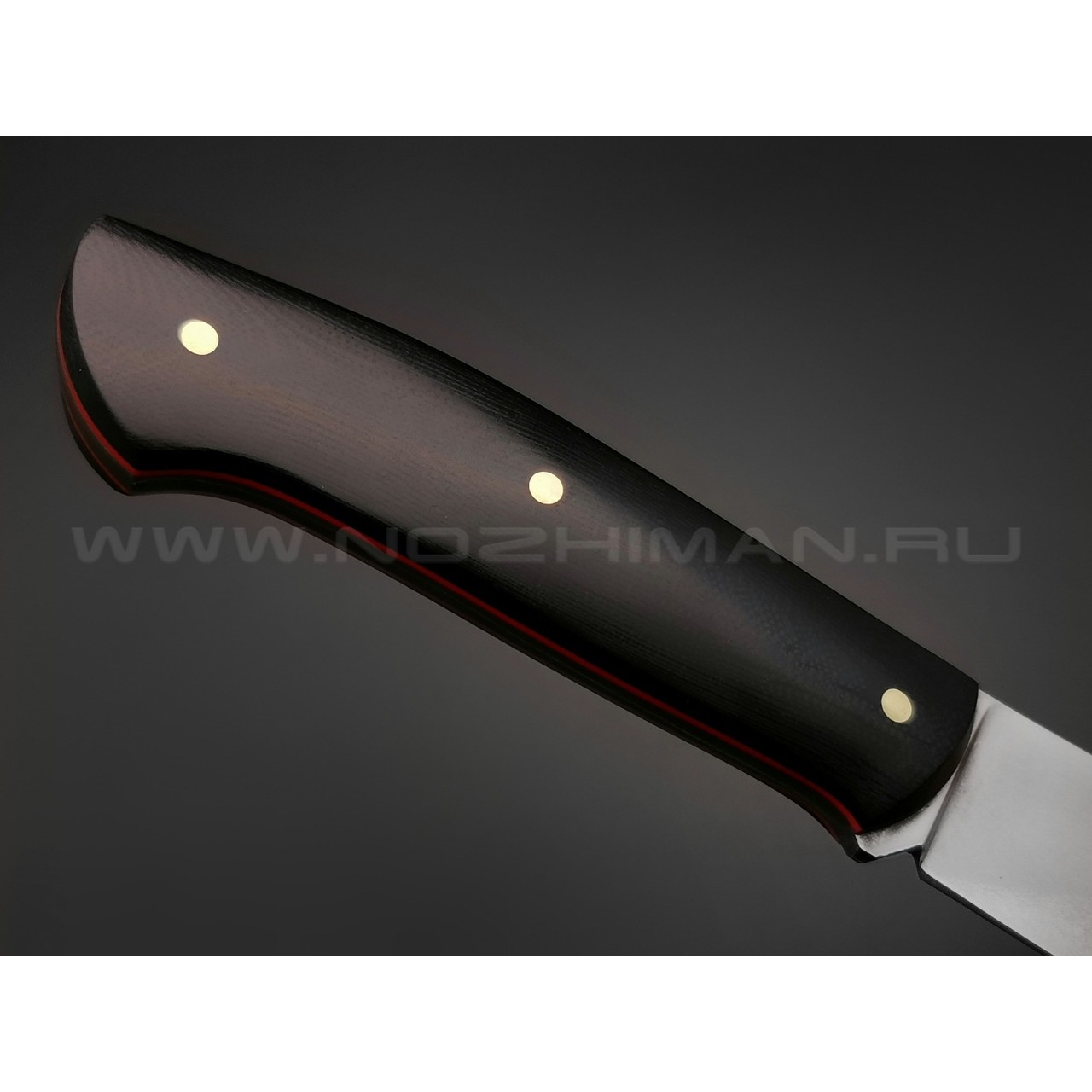 Нож "Крейсер" булатная сталь, рукоять G10 black (Тов. Завьялова)