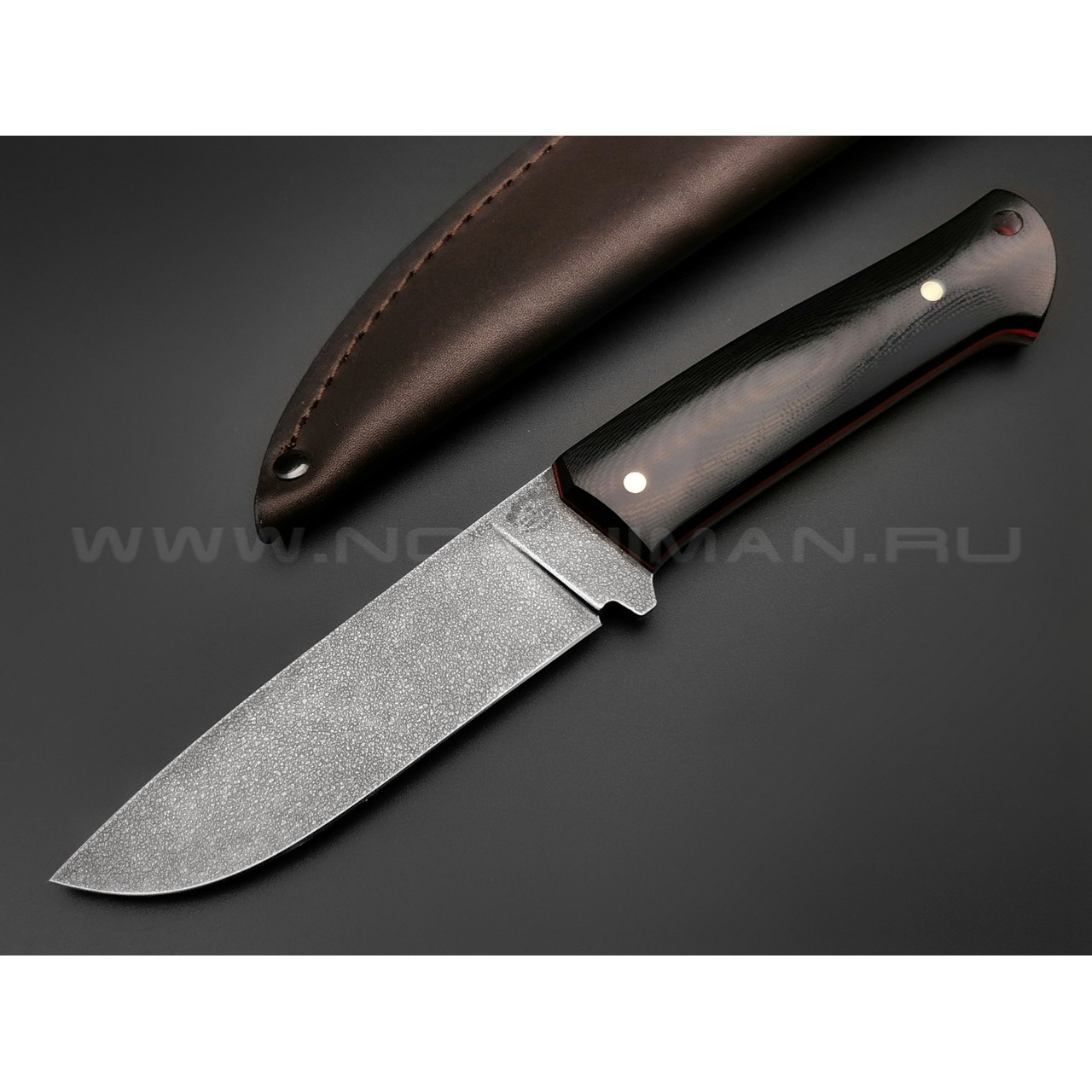 Нож "Бригадир" сталь ХВ5, рукоять G10 black (Тов. Завьялова)