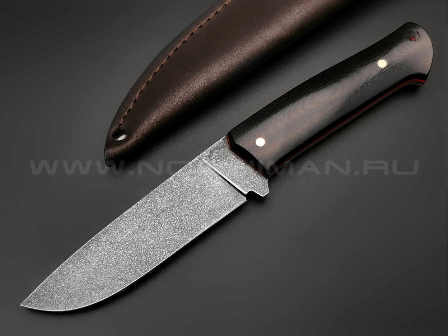 Нож "Бригадир" сталь ХВ5, рукоять G10 black (Тов. Завьялова)