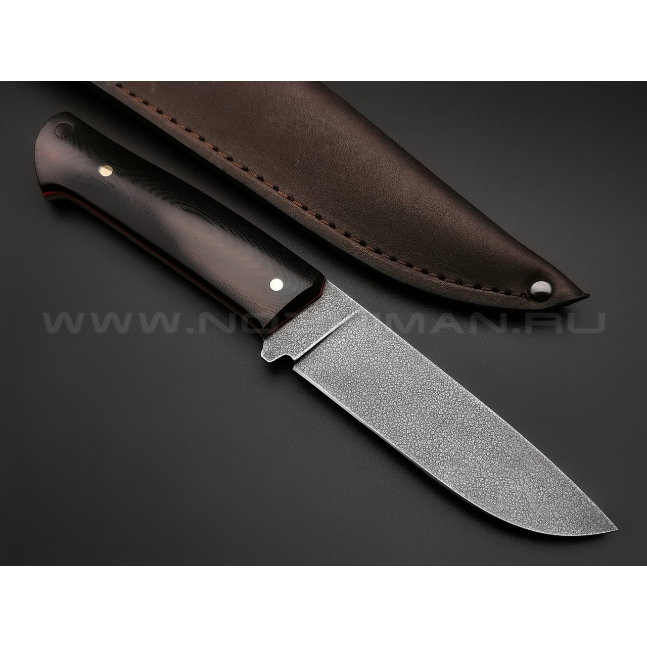 Нож "Бригадир" сталь ХВ5, рукоять G10 black (Тов. Завьялова)