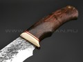 Нож "Бригадир" сталь 9ХС, рукоять карельская береза (Наследие)