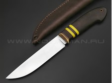 Нож "Асфальт" сталь ХВ5, рукоять граб (Товарищество Завьялова)