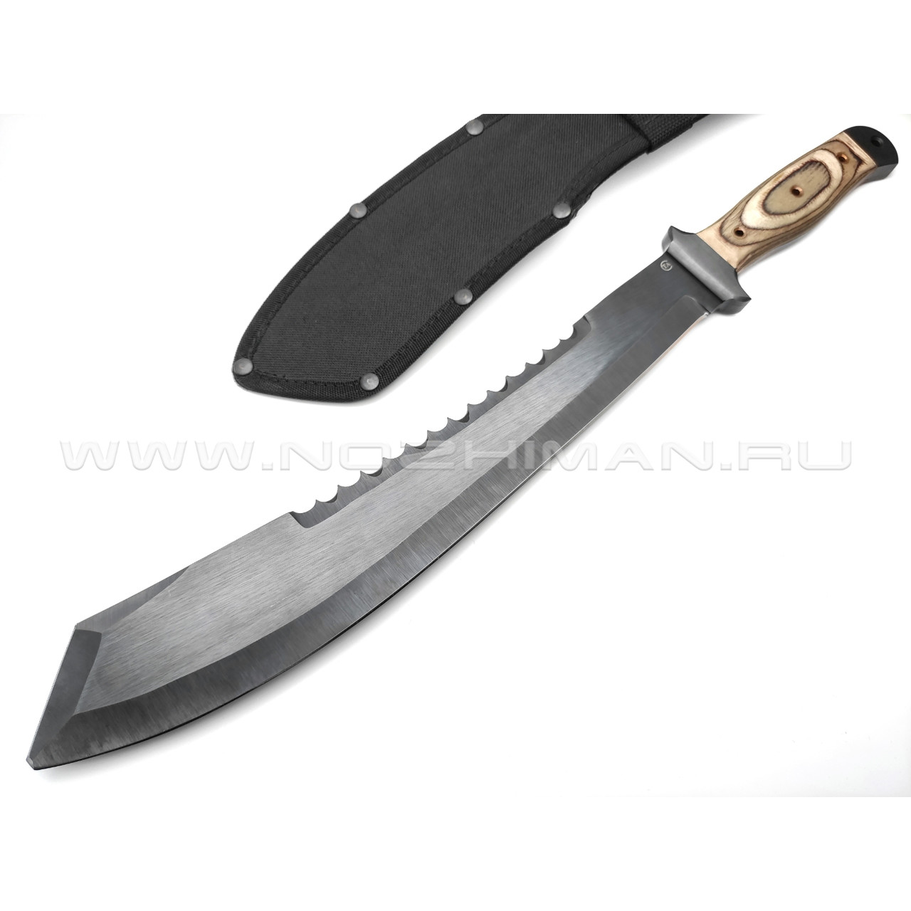 Мачете "Аллигатор" сталь 65Г, рукоять бакелит (Титов & Солдатова)
