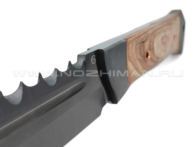 Нож "Рембо-1" сталь 65Г, рукоять бакелит (Титов & Солдатова)
