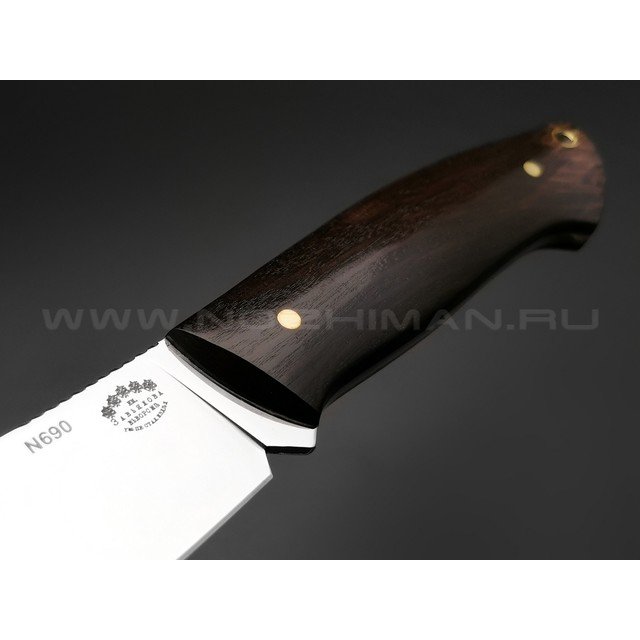 Нож "Крейсер" сталь N690, рукоять дерево граб (Тов. Завьялова)