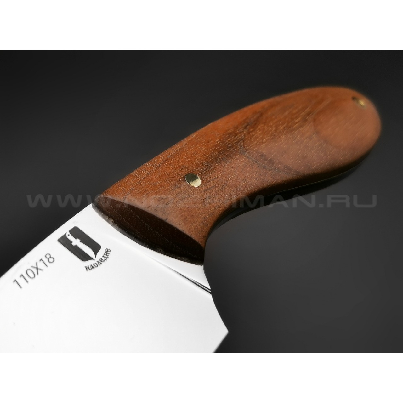 Нож "Боровик" сталь 110Х18, рукоять орех (Наследие)
