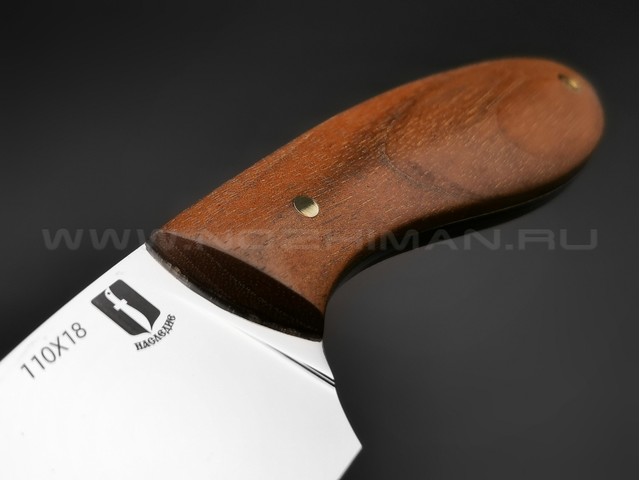 Нож "Боровик" сталь 110Х18, рукоять орех (Наследие)