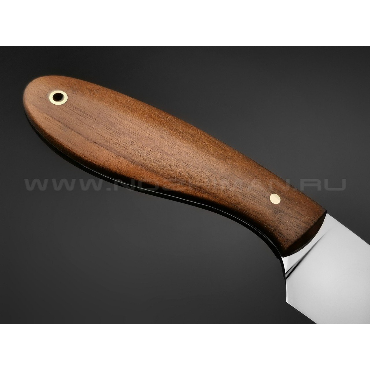 Нож "Боровик" сталь 110Х18, рукоять орех (Наследие)