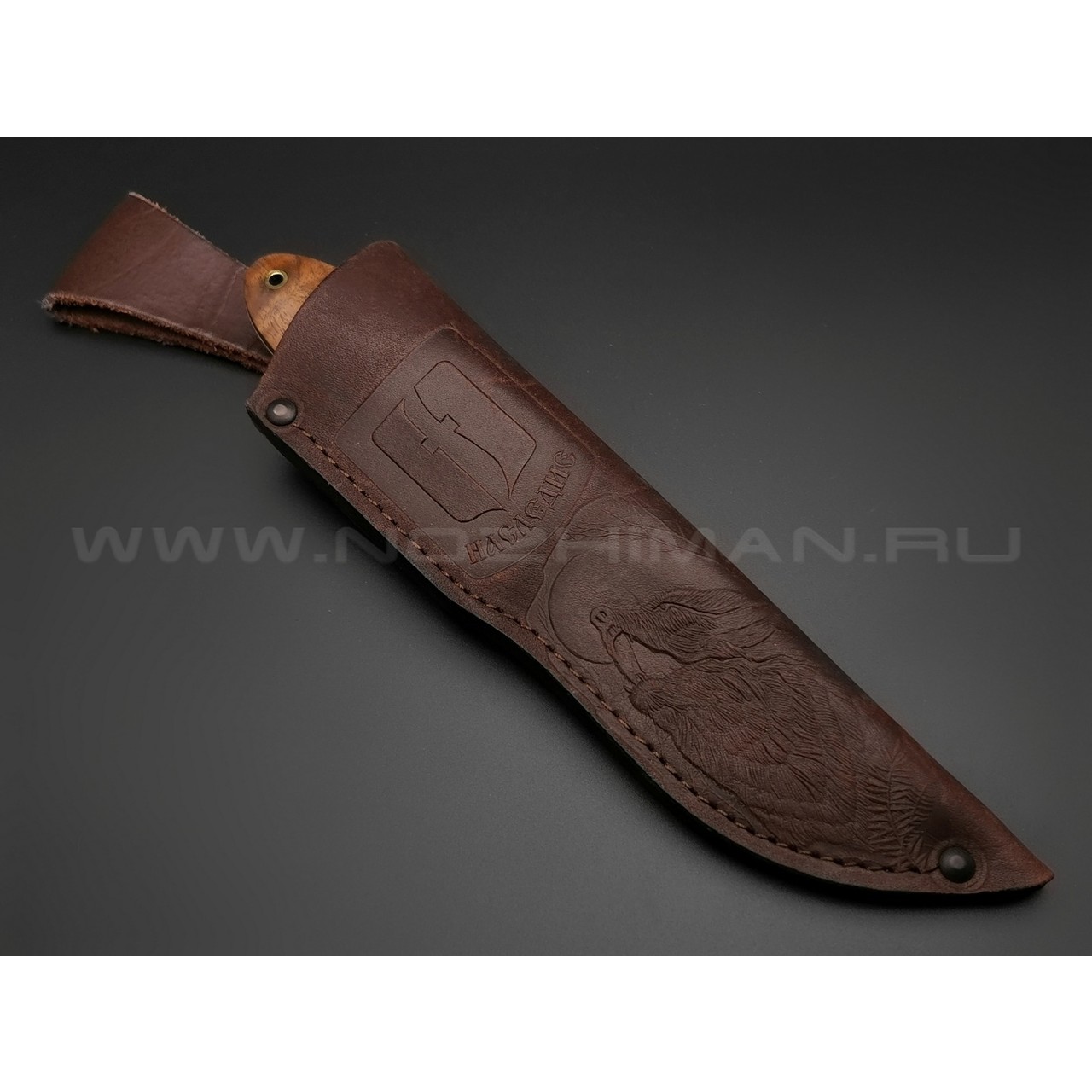 Нож "Боровик" N690 орех
