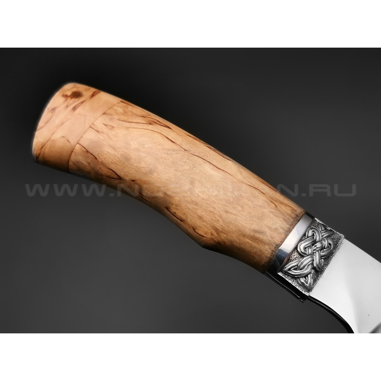 Нож "Коготь" сталь 95Х18, рукоять карельская береза (ООО Барс)