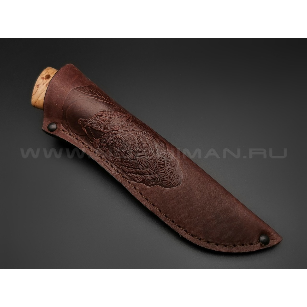 Нож "Коготь" сталь 95Х18, рукоять карельская береза (ООО Барс)