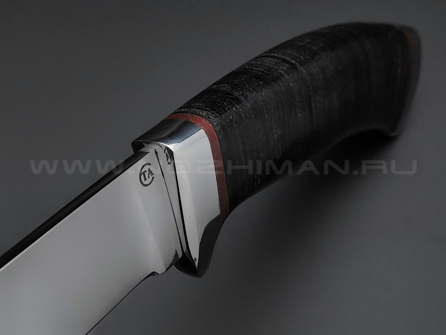 Нож "Варан-3" сталь 95Х18, рукоять наборная кожа (Титов & Солдатова)