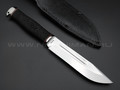 Нож "Комбат-4" сталь 95Х18, рукоять резина (Титов & Солдатова)