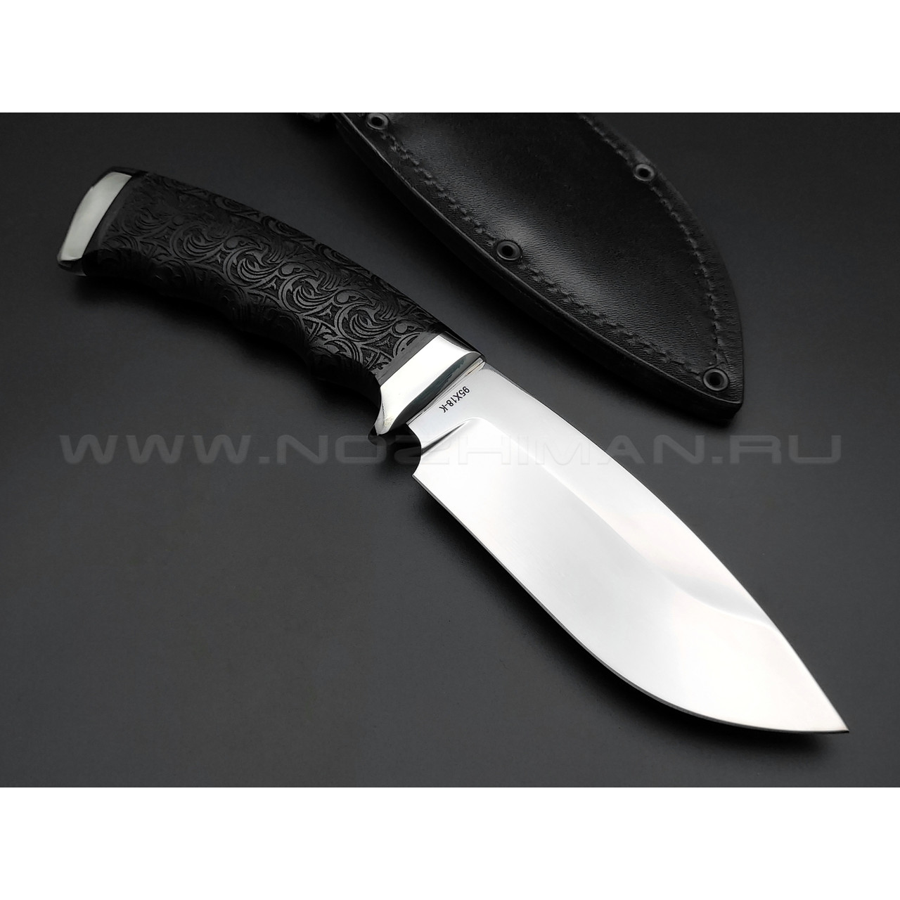 Нож "Барсук-2" сталь 95Х18, рукоять граб (Титов & Солдатова)