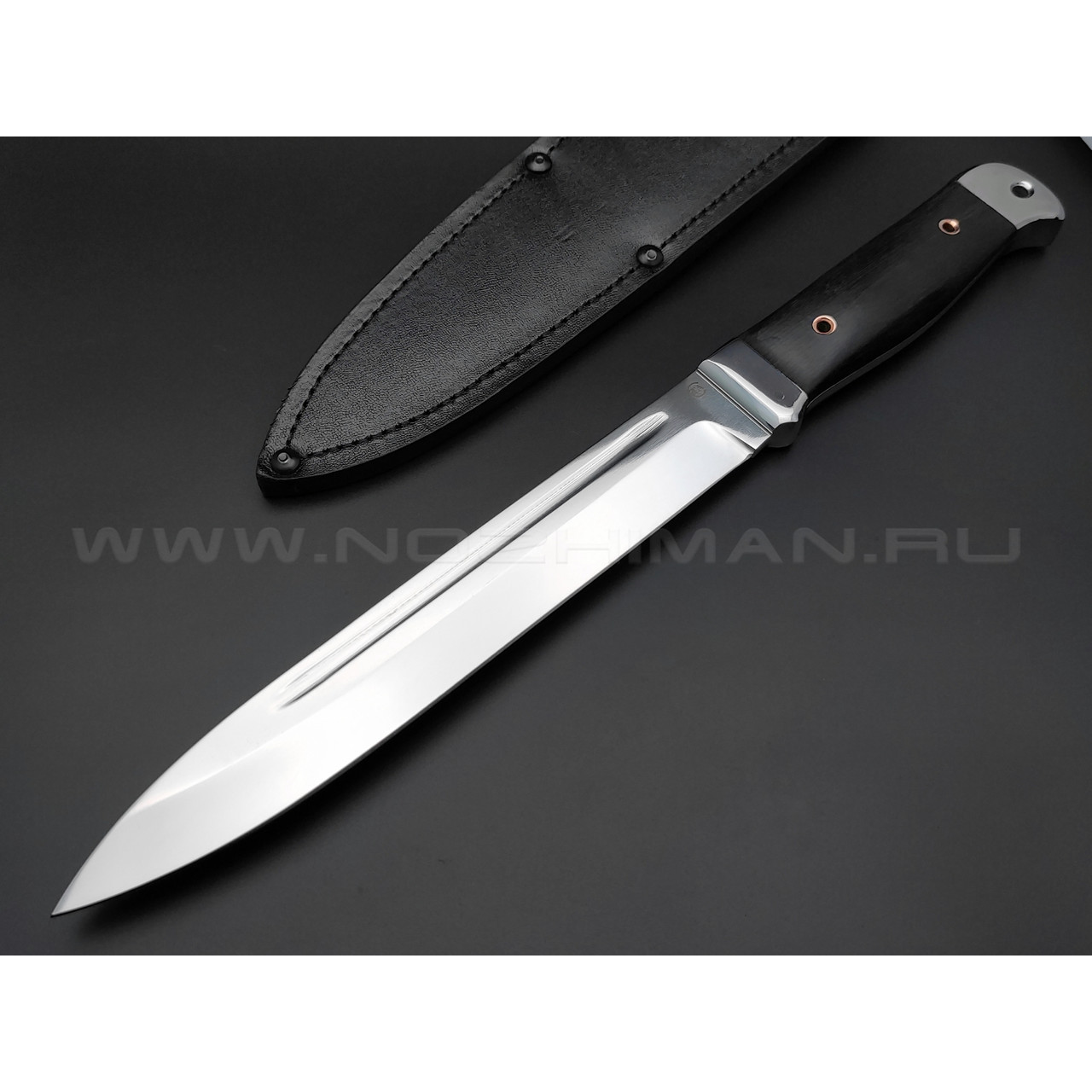 Нож "Горец-1" сталь 95Х18, рукоять граб (Титов & Солдатова)