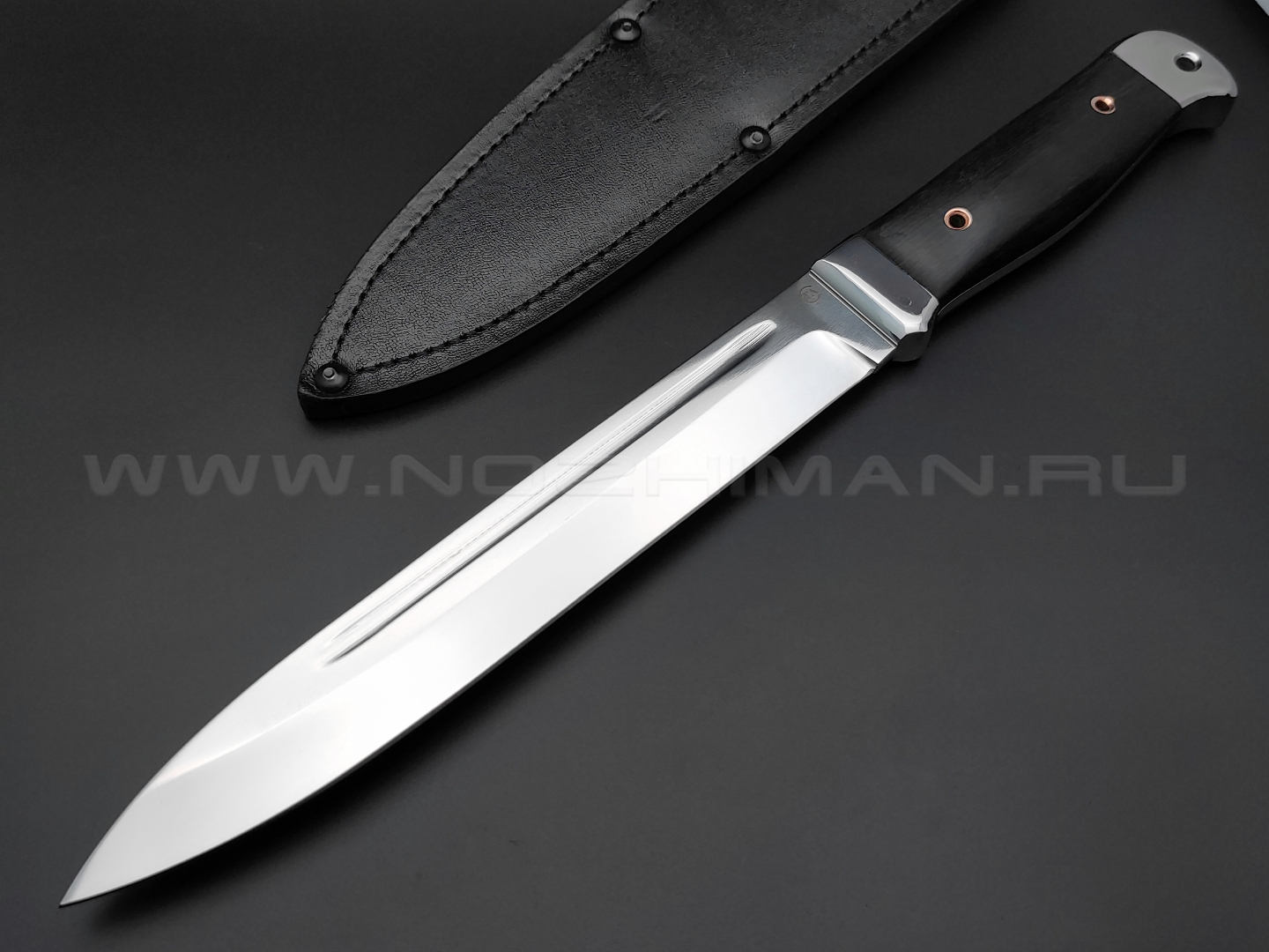 Нож "Горец-1" сталь 95Х18, рукоять граб (Титов & Солдатова)