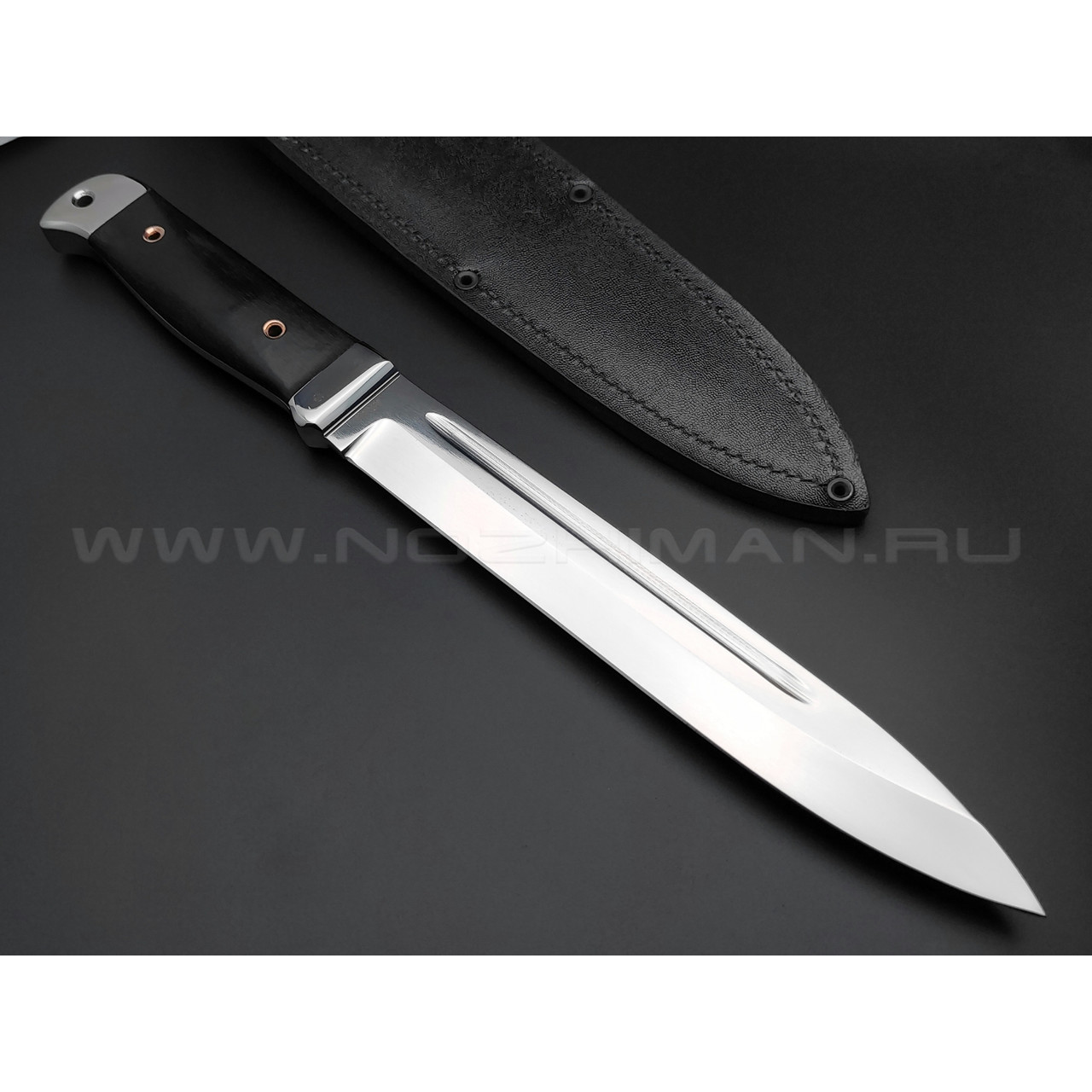 Нож "Горец-1" сталь 95Х18, рукоять граб (Титов & Солдатова)