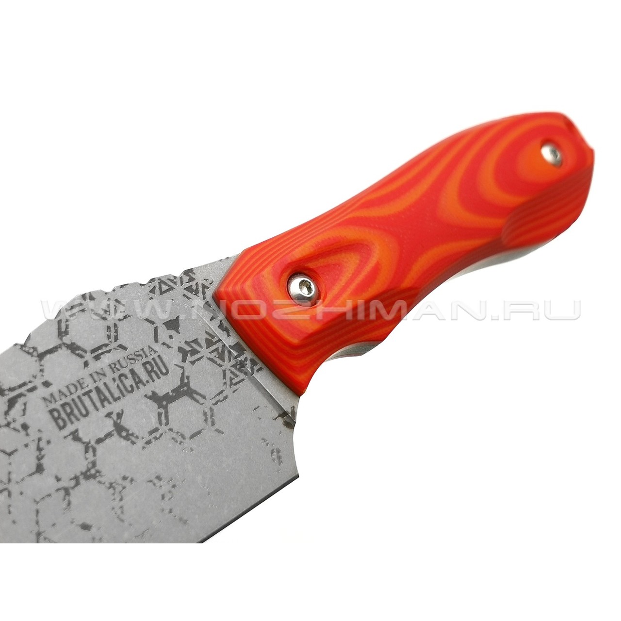 Brutalica нож Пон-Т orange Limited Edition сталь X105 рукоять G10