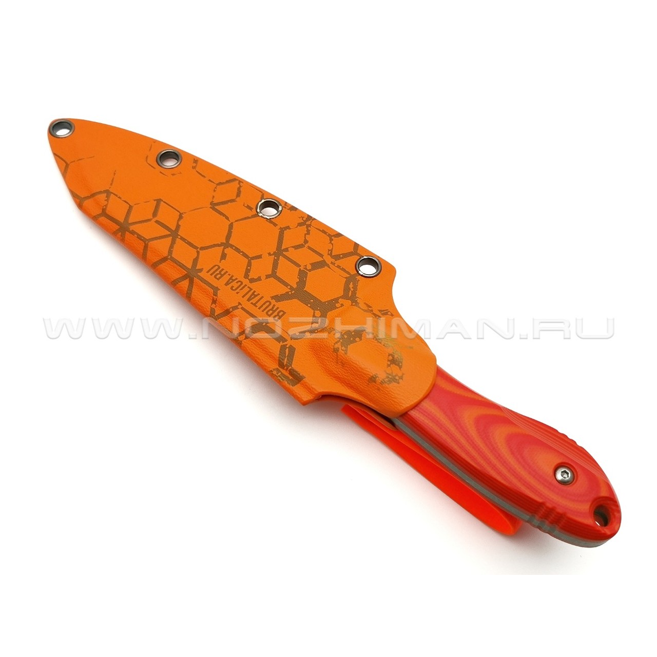 Brutalica нож Пон-Т orange Limited Edition сталь X105 рукоять G10