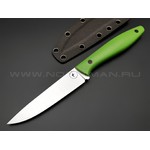 Apus Knives нож Paring сталь N690, рукоять G10 light green