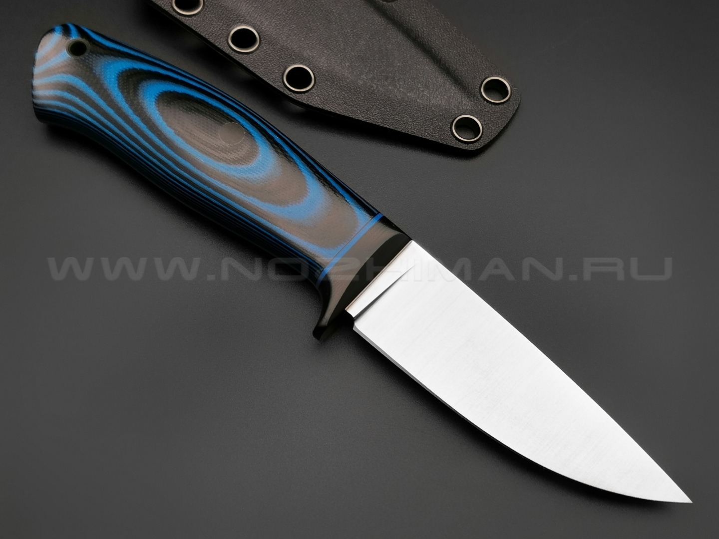 Apus Knives нож Last Chance сталь N690, рукоять G10 Black & Blue