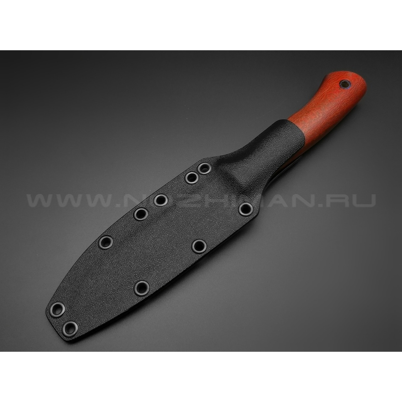 Богдан Гоготов нож NBG-1 сталь CPM 3V, рукоять дерево Платан, титан