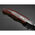 Волчий Век нож Сквозняк Brutal Edition сталь PGK WA, рукоять G10 black & red Волчий Век нож Сквозняк Brutal Edition сталь PGK WA, рукоять G10 black & red