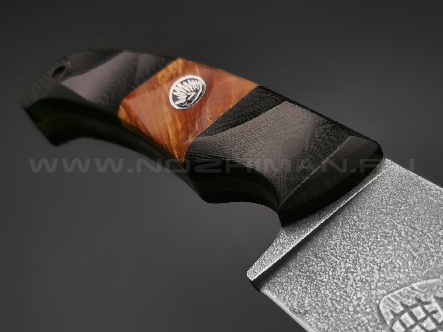 Волчий Век нож Шихан (Восставшая резервация) сталь PGK WA, рукоять G10 black