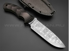 Волчий Век нож Команданте Light Edition сталь PGK WA, рукоять G10 black