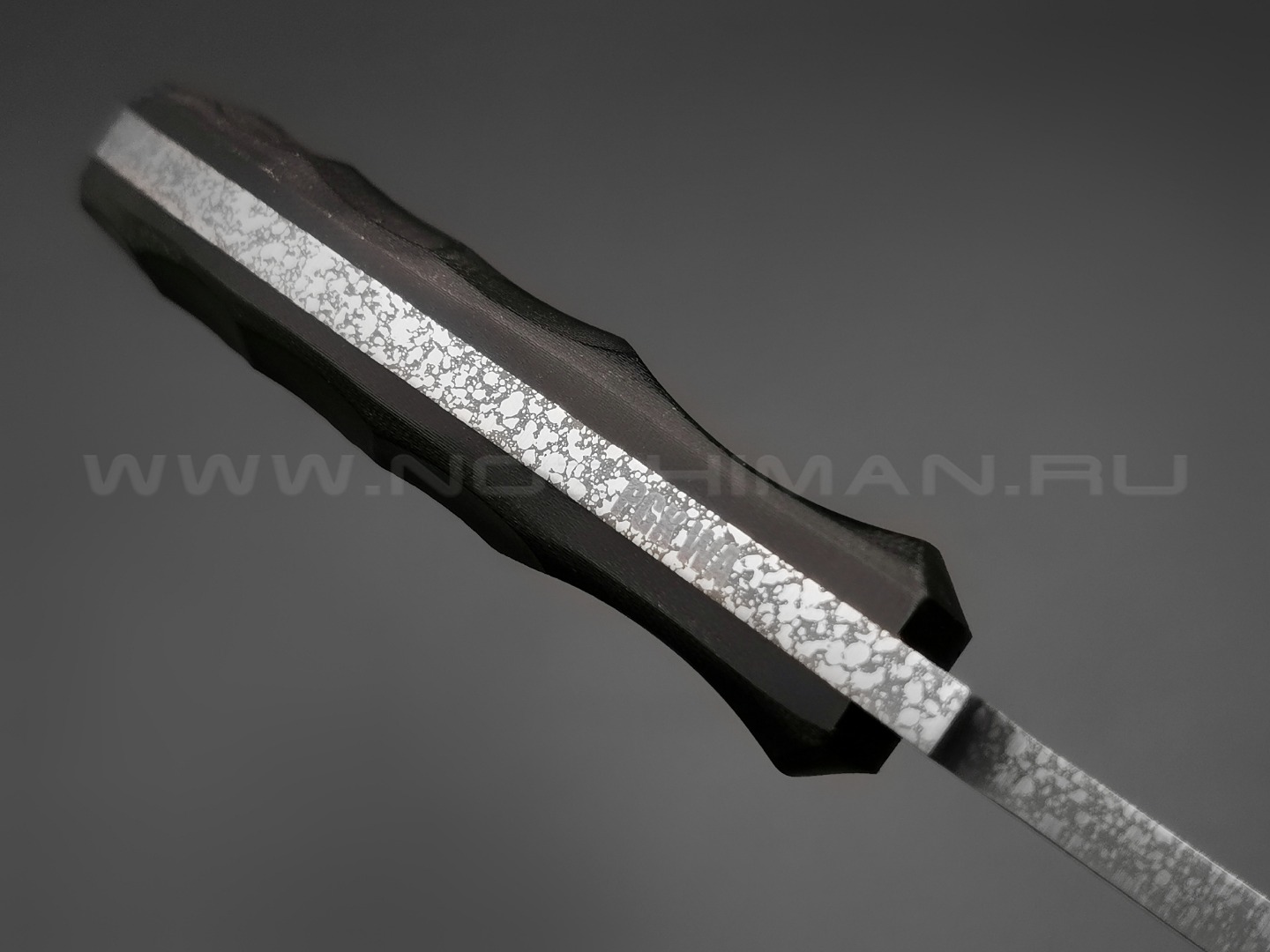 Волчий Век нож Команданте Light Edition сталь PGK WA, рукоять G10 black