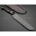 Волчий Век нож Ямской XL сталь PGK WA, рукоять G10 black Волчий Век нож Ямской XL сталь PGK WA, рукоять G10 black