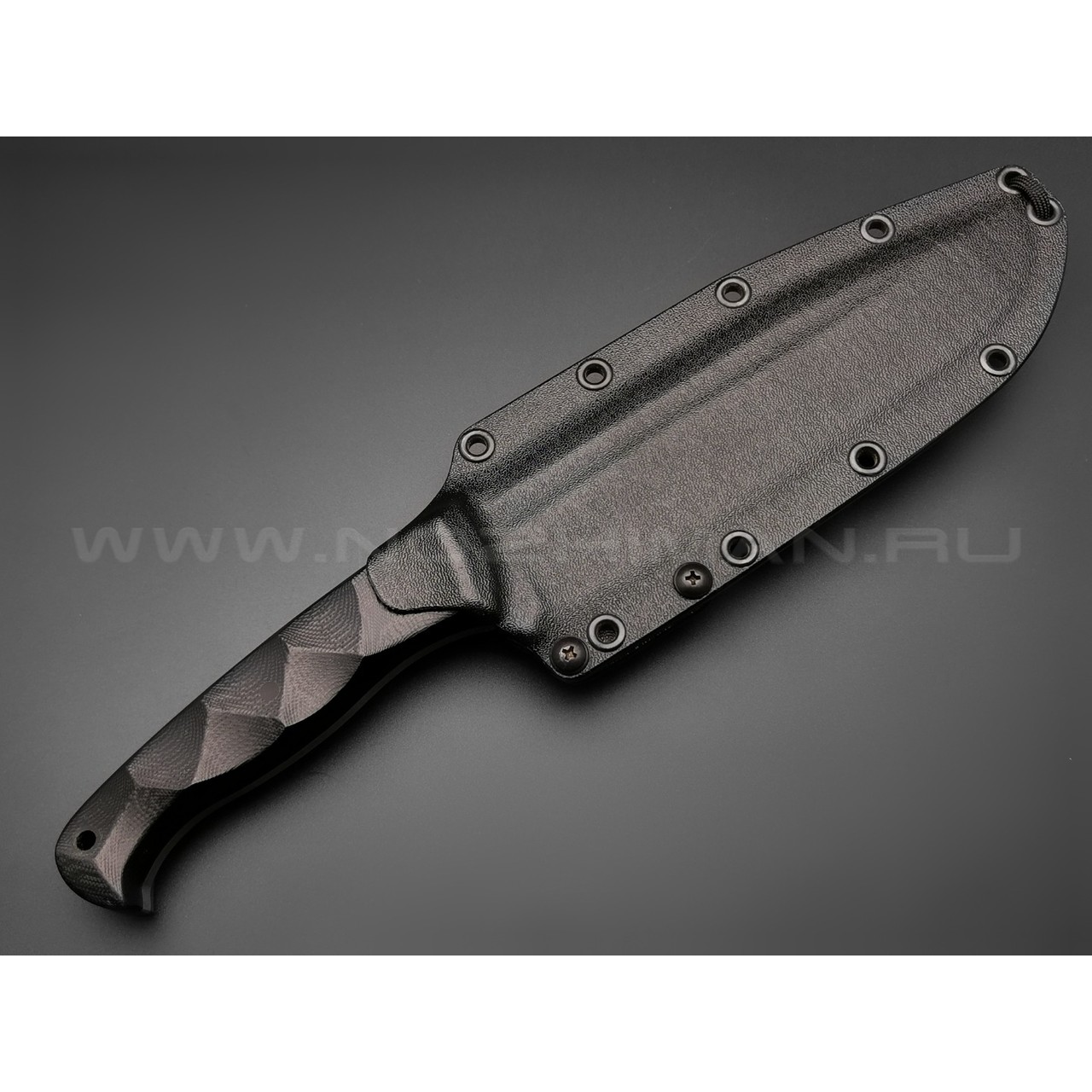 Волчий Век нож Ямской XL сталь PGK WA, рукоять G10 black
