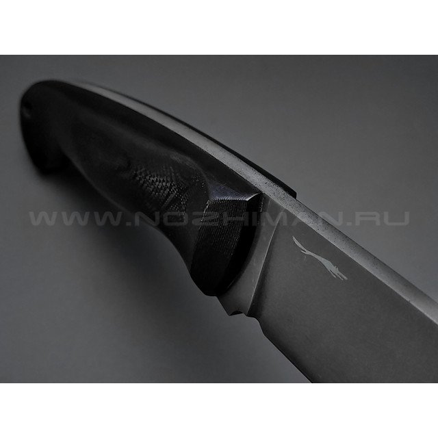 Волчий Век нож Ямской сталь PGK WA, рукоять G10 black