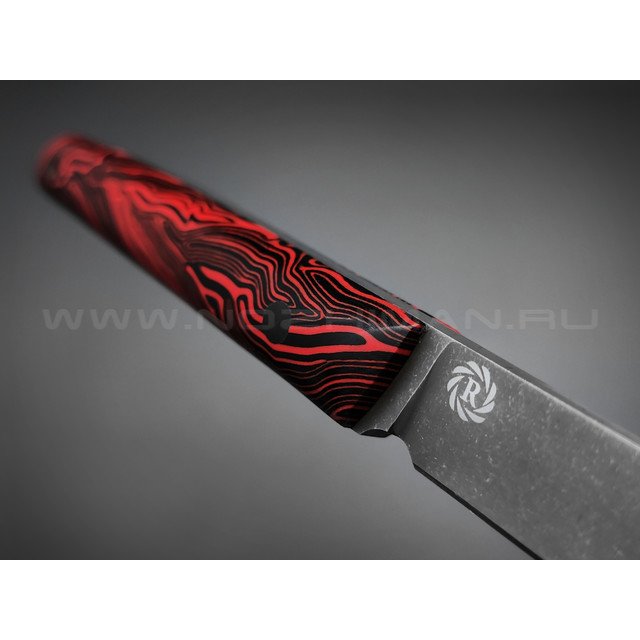 Neyris Knives нож Acus сталь CPM 3V, рукоять Chaotic G10 red & black