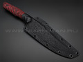Neyris Knives нож Berk T сталь CPM 3V, рукоять G10 red & black