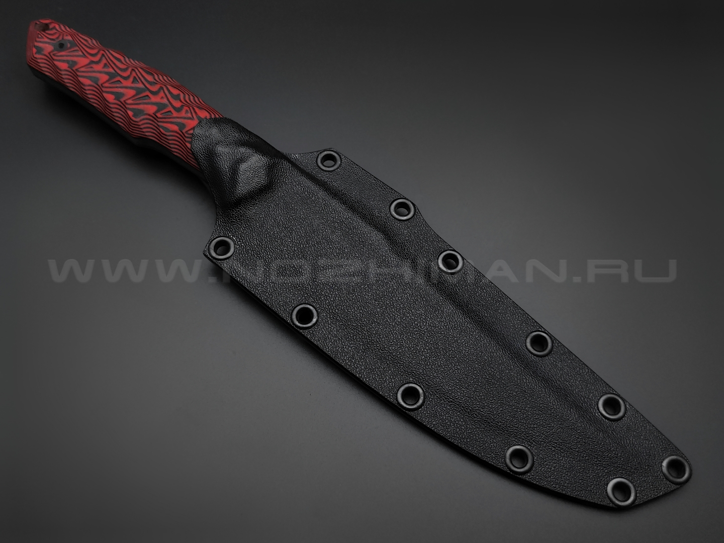 Neyris Knives нож Berk T сталь CPM 3V, рукоять G10 red & black