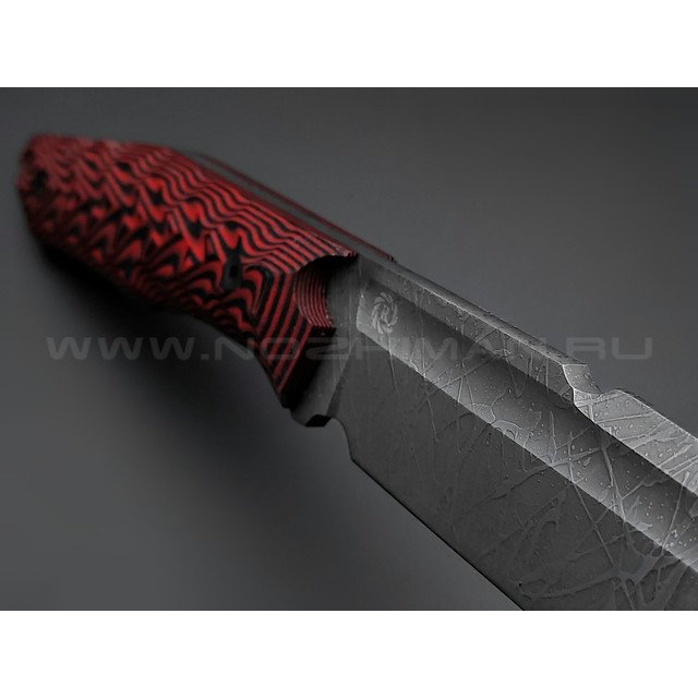 Neyris Knives нож Berk T сталь CPM 3V, рукоять G10 red & black