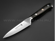 TuoTown овощной нож TX-D1 дамасская сталь VG10, рукоять G10