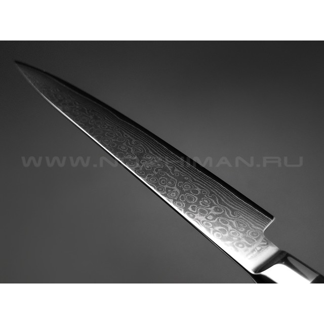 TuoTown кухонный нож Utility TG-D3 сталь Damascus VG-10, рукоять G10