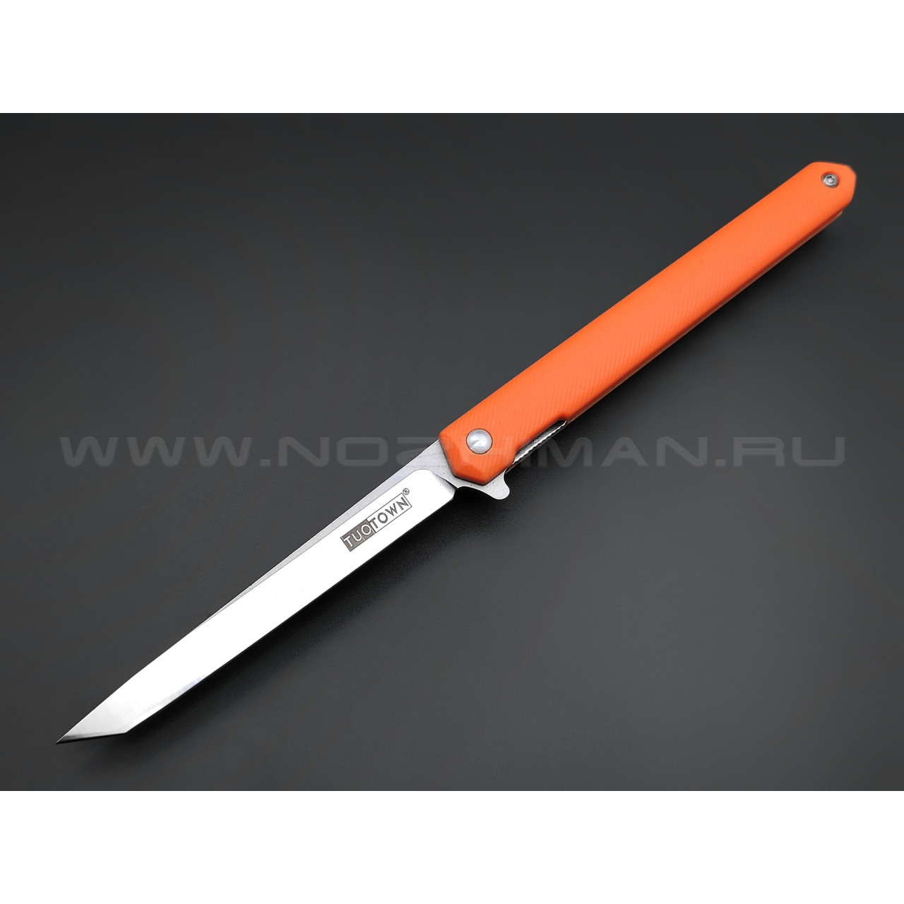 TuoTown нож BDT-O tanto сталь D2, рукоять Grivory orange