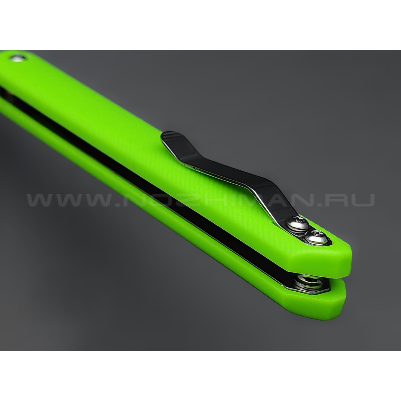 TuoTown нож BDT-VG tanto сталь D2, рукоять Grivory neon green