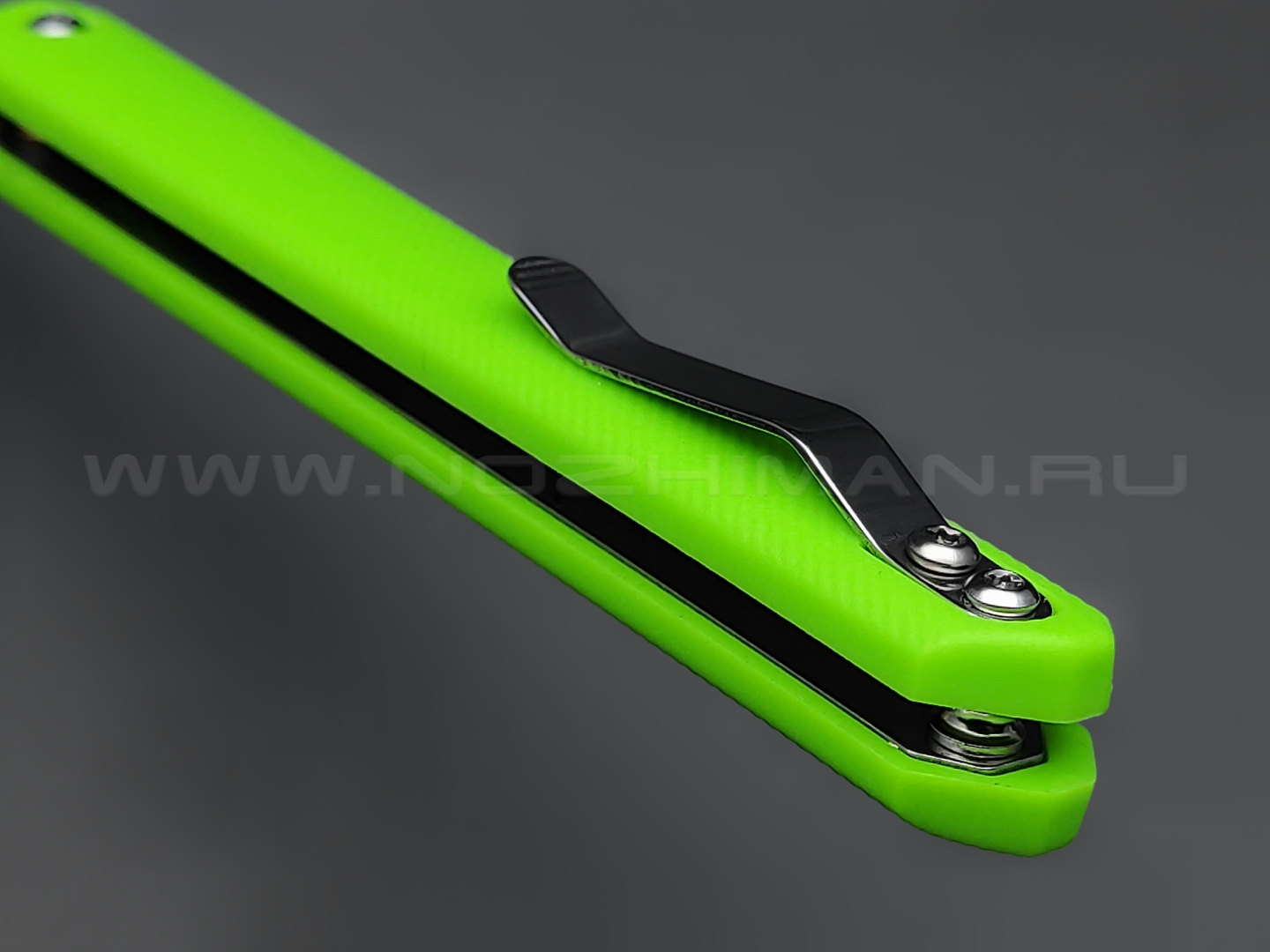 TuoTown нож BDT-VG tanto сталь D2, рукоять Grivory neon green