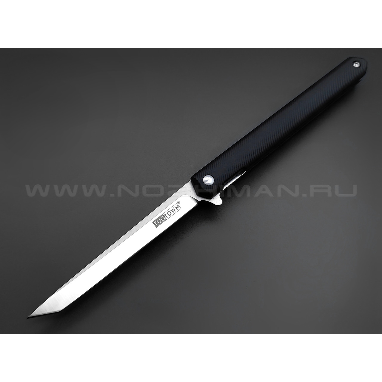TuoTown нож BDT-B tanto сталь D2, рукоять Grivory black