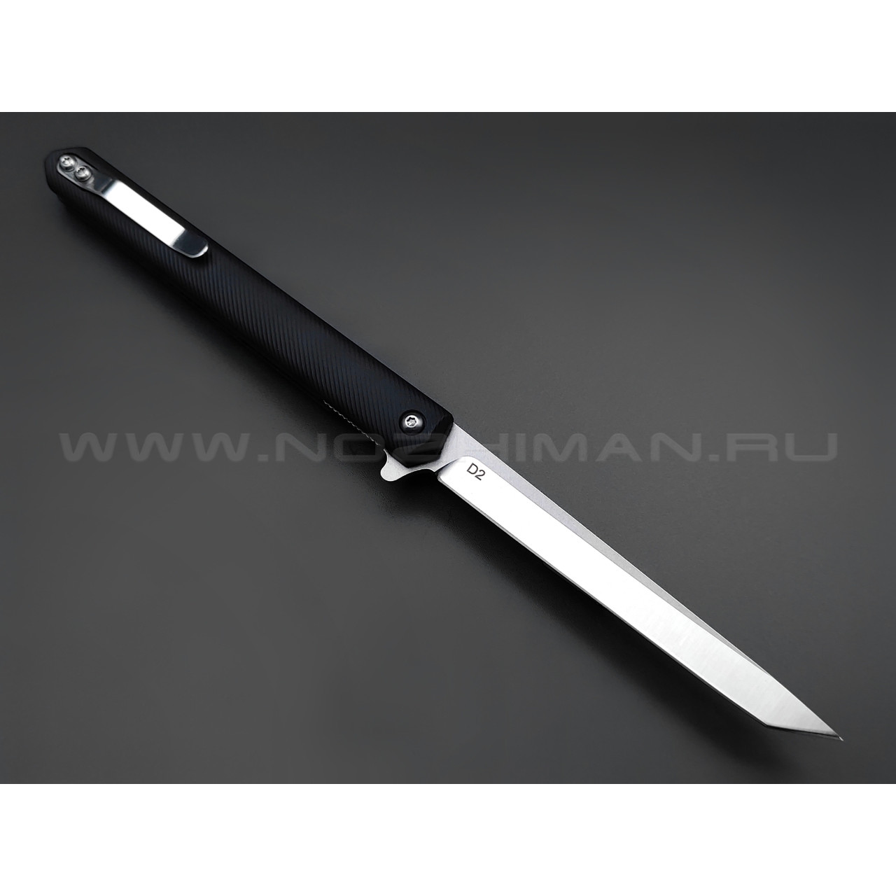 TuoTown нож BDT-B tanto сталь D2, рукоять Grivory black