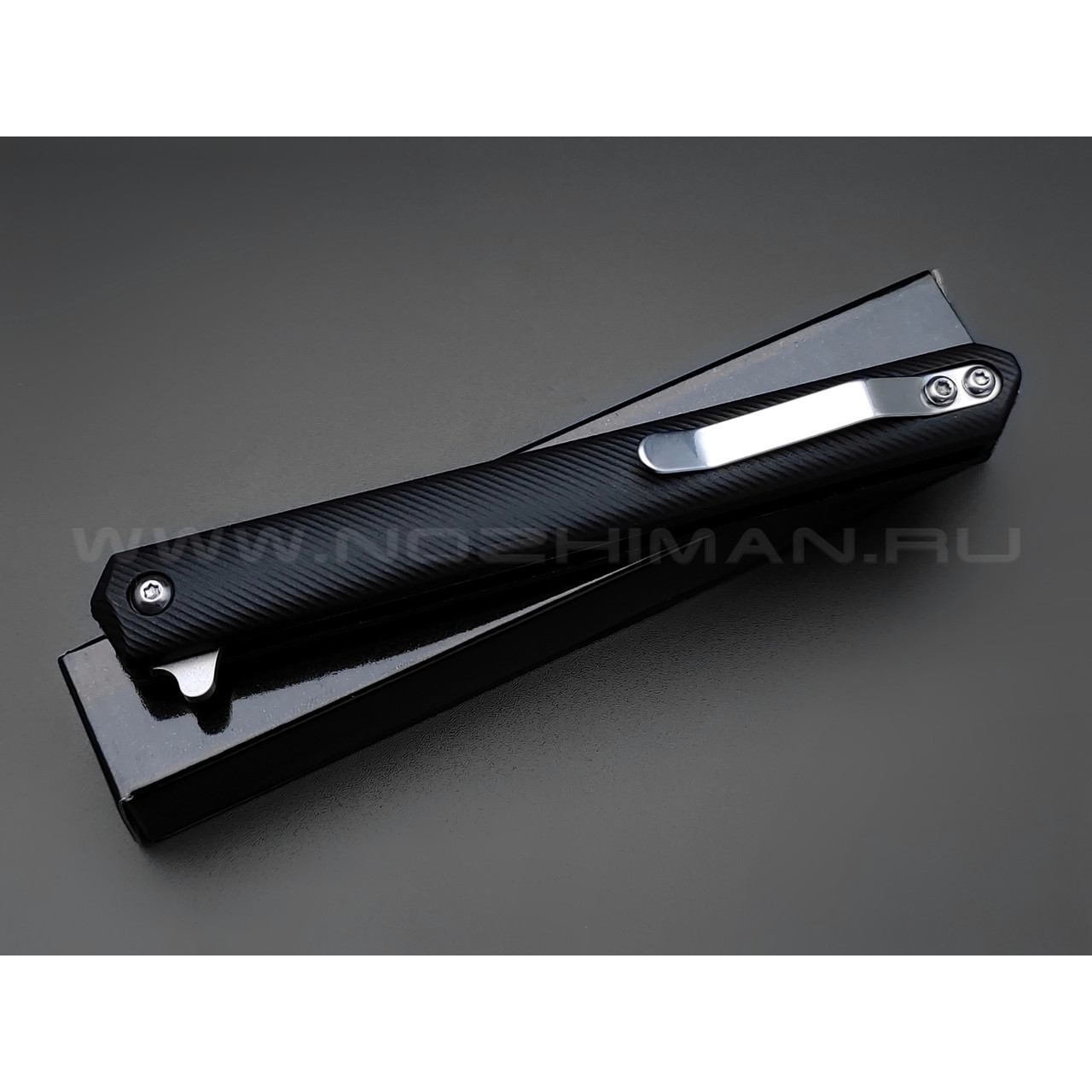 TuoTown нож BDT-B tanto сталь D2, рукоять Grivory black
