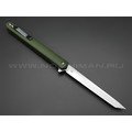 TuoTown нож BDT-G tanto сталь D2, рукоять Grivory OD green
