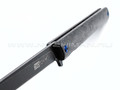 TuoTown нож BDT-M390 tanto сталь M390 blackwash, рукоять Chaotic Carbon fiber