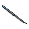 TuoTown нож BDJ-M390 сталь M390 блэквош, рукоять Chaotic Carbon fiber